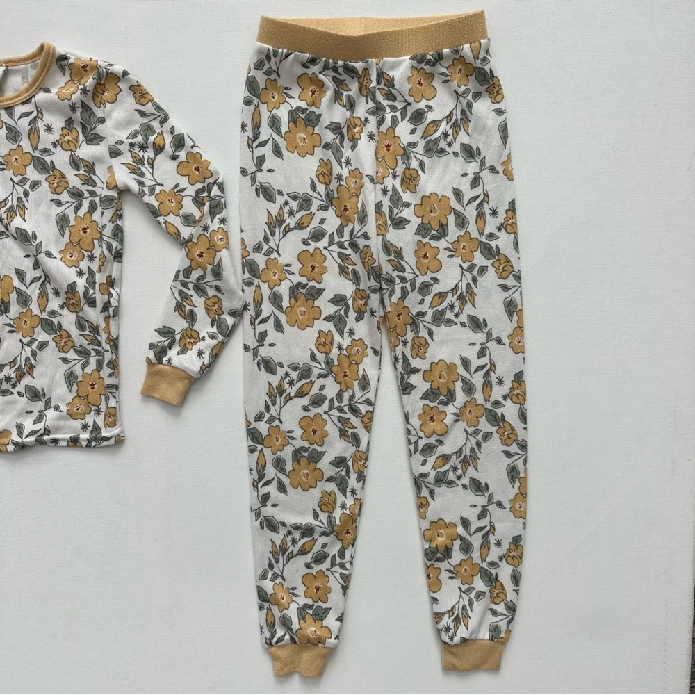 Jessica Simpson Floral Pajama Set Size 6 Girls - Picture 6 of 13